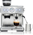 Garvee Stainless Steel Espresso Machine with Grinder