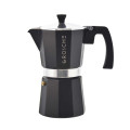 Grosche Milano Stovetop 6 Cup Espresso Maker, Black