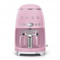 Smeg 50s Style Drip Filter Coffee Machine, Pink
