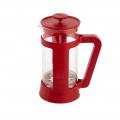 Bialetti 3 Cup Coffee Press, Red