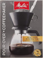 Melitta 52 oz. Pour-Over Coffee Brewer with Glass Carafe