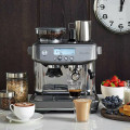 Breville Barista Pro Espresso Machine, Smoked Hickory