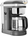 KitchenAid 12 Cup Drip Coffee Maker with Spiral Showerhead and Programmable Warming Plate - KCM1209