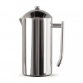 Frieling Polished Stainless Steel Insulated French Press, 6-Cup